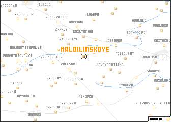 map of Malo-Il\