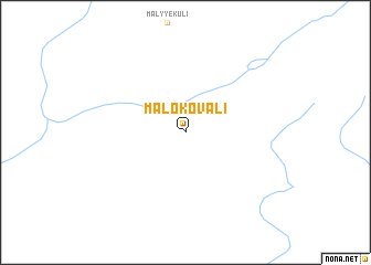 map of Malokovali
