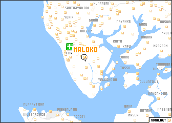 map of Maloko