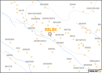 map of Malōk