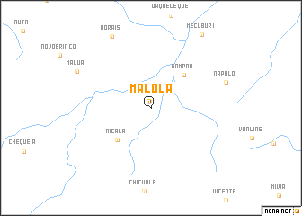 map of Malola