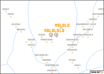 map of Malolo