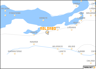 map of Malombo