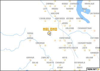 map of Malomo