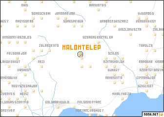 map of Malomtelep