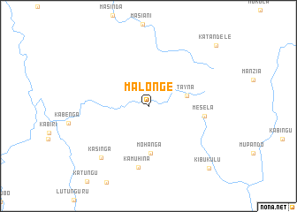 map of Malonge