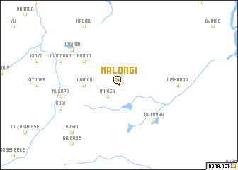 map of Malongi