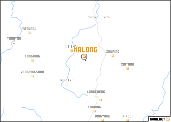 map of Malong