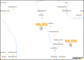 map of Malong