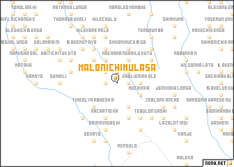 map of Maloni Chimulasa