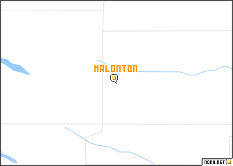 map of Malonton