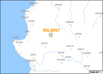 map of Malopoy