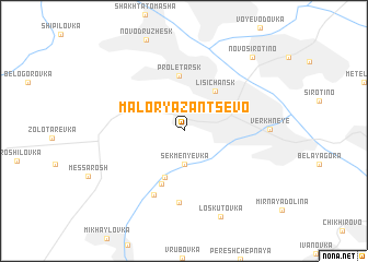 map of Maloryazantsevo