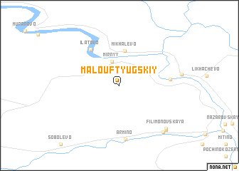 map of (( Malouftyugskiy ))