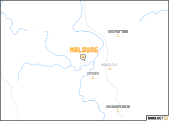 map of Maloung