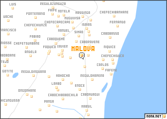 map of Malova
