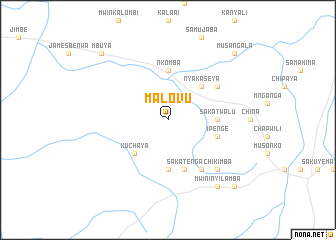 map of Malovu