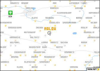 map of Malow