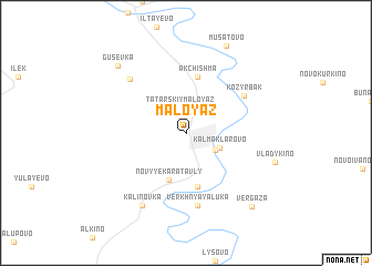 map of Maloyaz