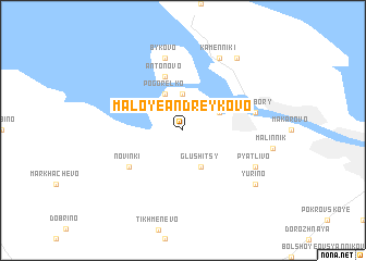 map of Maloye Andreykovo