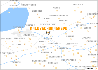 map of Maloye Churashëvo