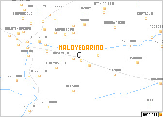 map of Maloye Dar\