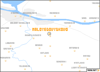 map of Maloye Dovydkovo