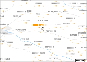 map of Maloye Il\