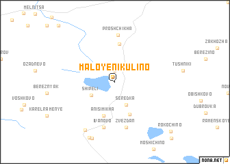 map of Maloye Nikulino