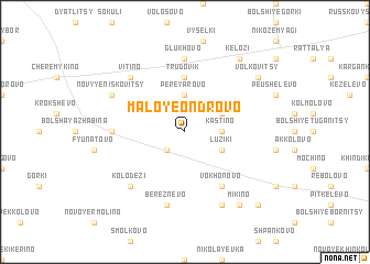 map of Maloye Ondrovo