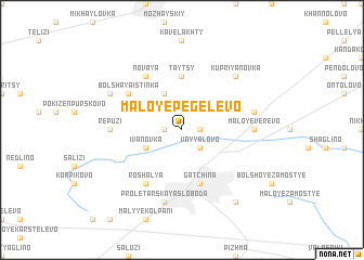 map of Maloye Pegelëvo