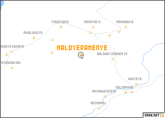 map of Maloye Ramen\