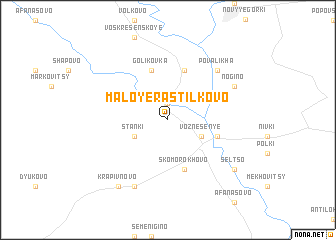 map of Maloye Rastilkovo