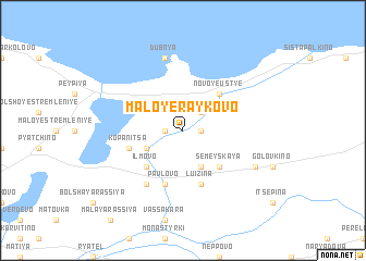 map of Maloye Raykovo