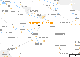 map of Maloye Yusupovo