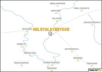 map of Maloyuldybayevo