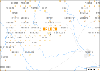 map of Maloza