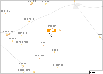 map of Malo