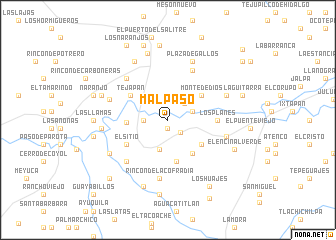 map of Malpaso