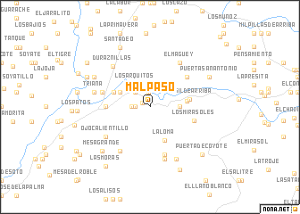 map of Malpaso