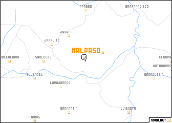 map of Malpaso