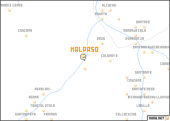 map of Malpaso