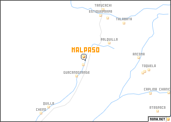 map of Mal Paso