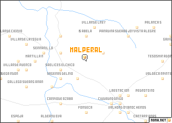 map of Malperal