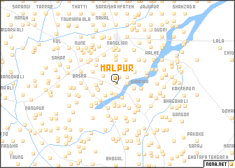 map of Malpur