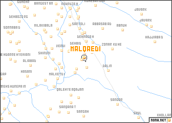 map of Mālqāʼedī