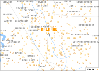 map of Mal Rāho