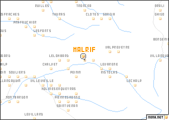 map of Malrif