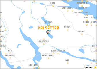 map of Malsättra