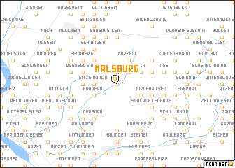 map of Malsburg